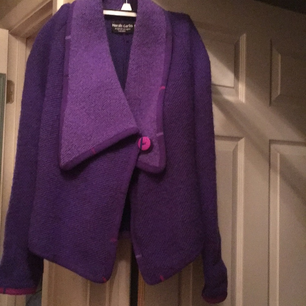 Norah Curtis wool blend jacket-XS NFS do NOT PURCHASE